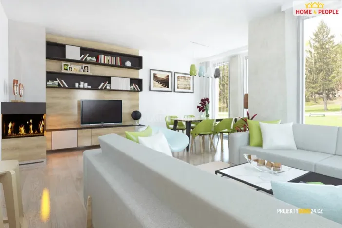 Prodej domu na klíč, Zlín, Pampelišková, 123 m2