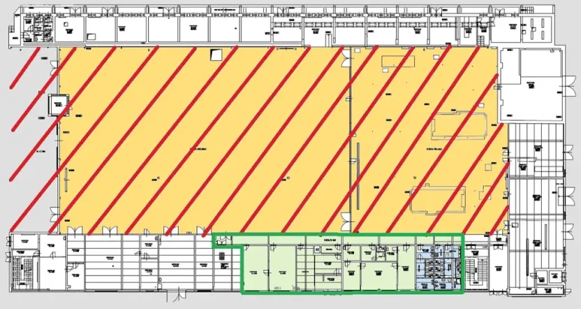 Pronájem skladu, Příbram - Příbram I, 2462 m2