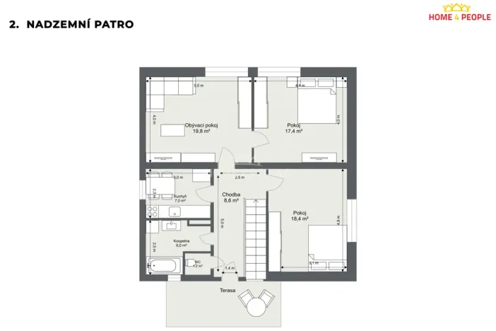 Prodej rodinného domu, Praha - Modřany, K Orionce, 160 m2