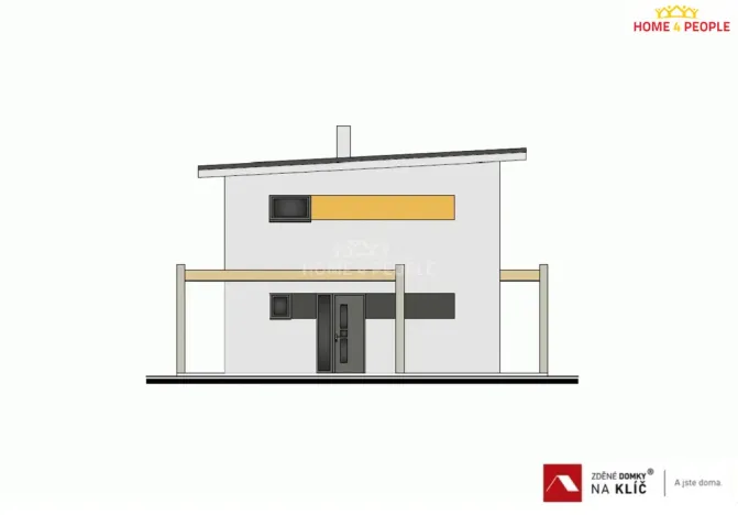 Prodej domu na klíč, Zlín, Pampelišková, 121 m2