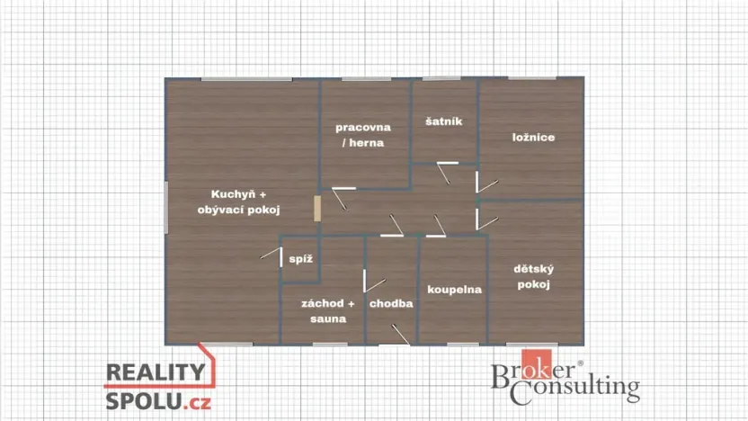 Pronájem rodinného domu, 114 m2
