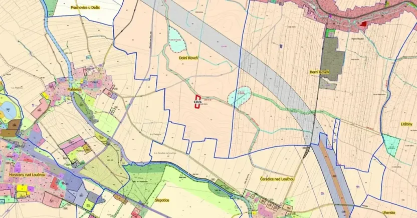 Prodej pole, Dolní Roveň, 6475 m2