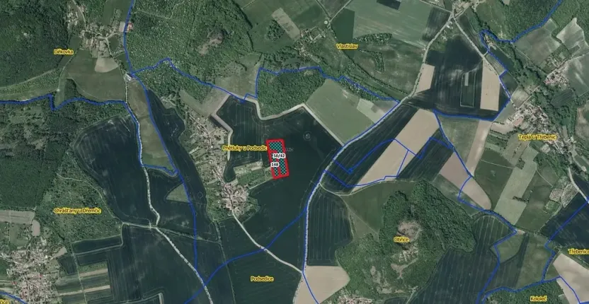 Prodej pole, Podsedice, 18068 m2