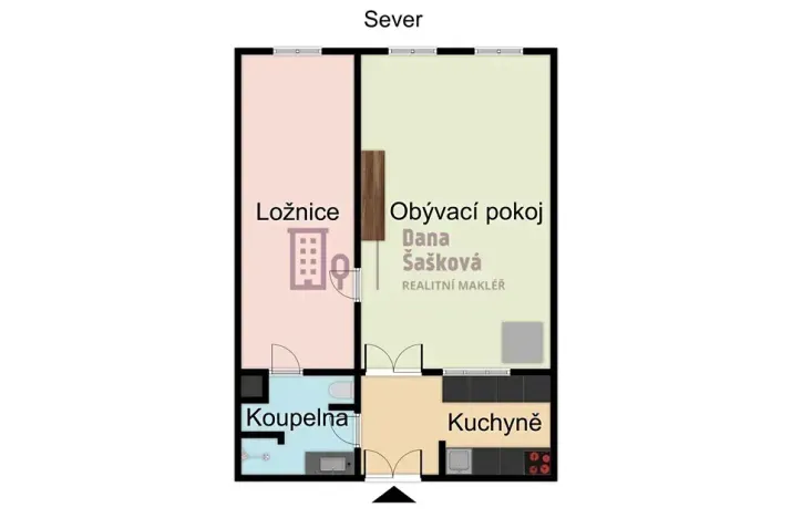 Pronájem bytu 2+1, Jindřichův Hradec, nám. Míru, 71 m2