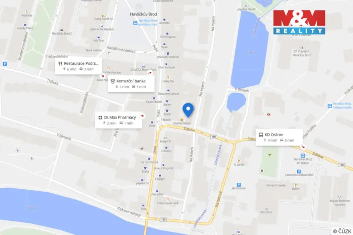 Pronájem obchodního prostoru, Havlíčkův Brod, Žižkova, 24 m2