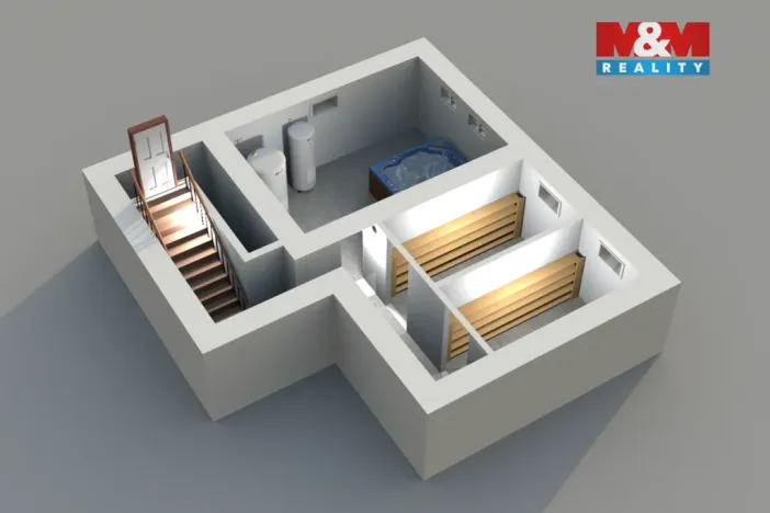 Prodej rodinného domu, Vrdy, U Sokolovny, 210 m2