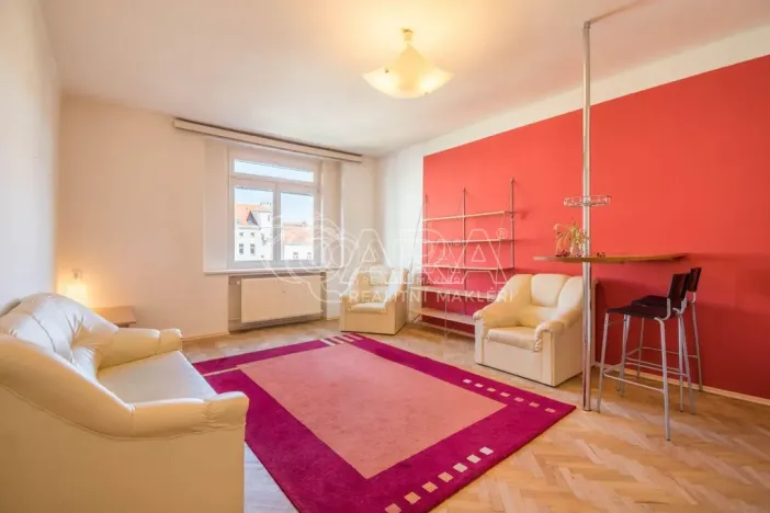 Pronájem bytu 3+1, Praha - Žižkov, Čajkovského, 76 m2