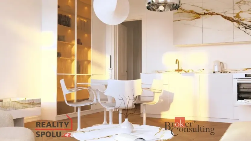 Prodej bytu 2+kk, Praha - Karlín, Pobřežní, 72 m2