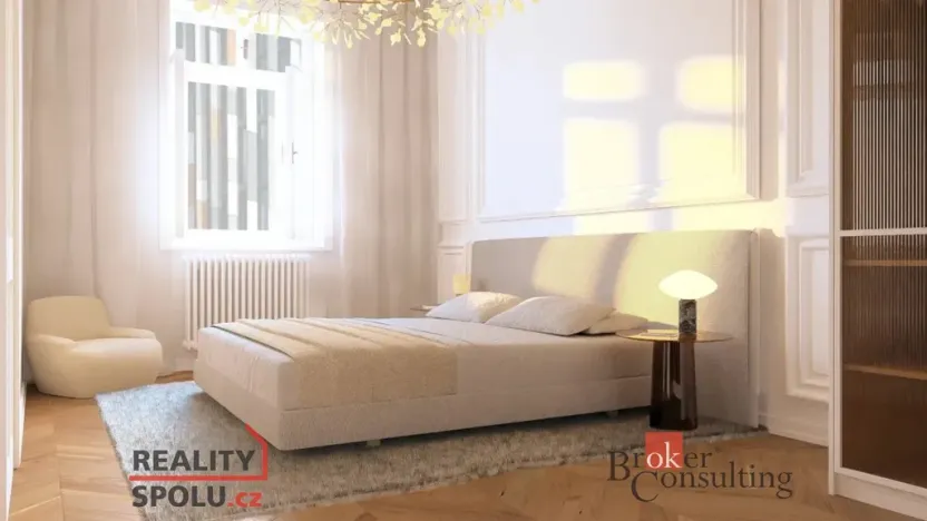 Prodej bytu 2+kk, Praha - Karlín, Pobřežní, 72 m2