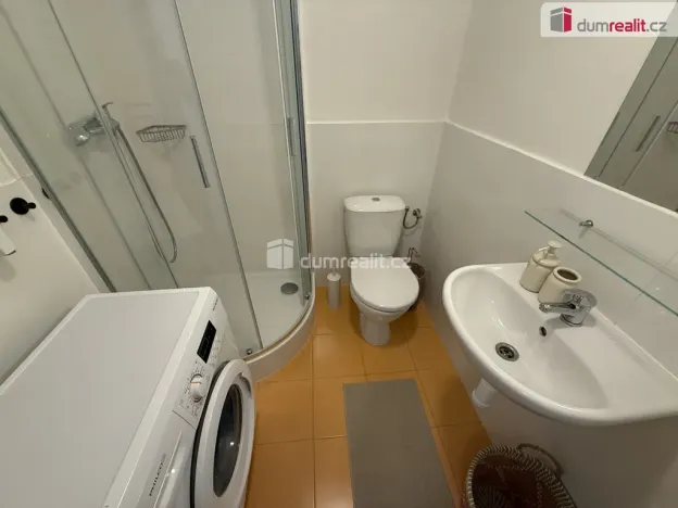 Pronájem bytu 1+kk, Praha - Smíchov, Na Valentince, 42 m2
