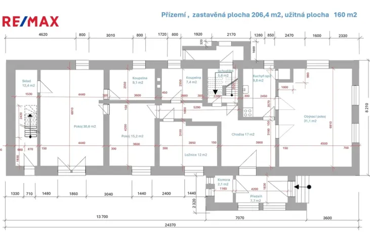 Prodej rodinného domu, Horšovský Týn - Semošice, 308 m2