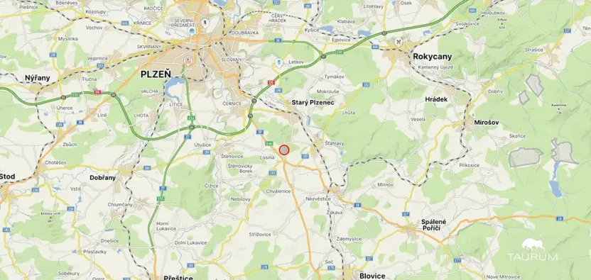 Prodej pozemku pro bydlení, Losiná, 4295 m2