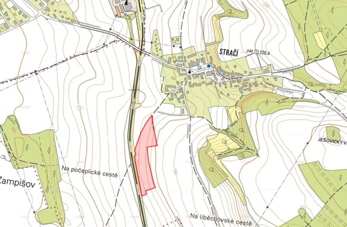 Prodej pole, Štětí, 7166 m2