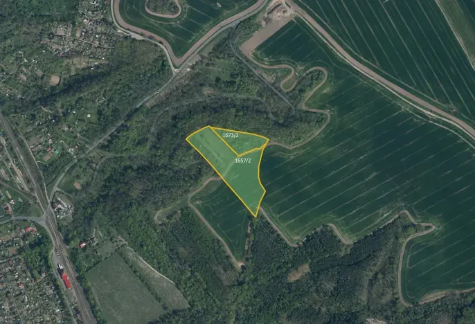 Prodej pole, Štětí, 8723 m2