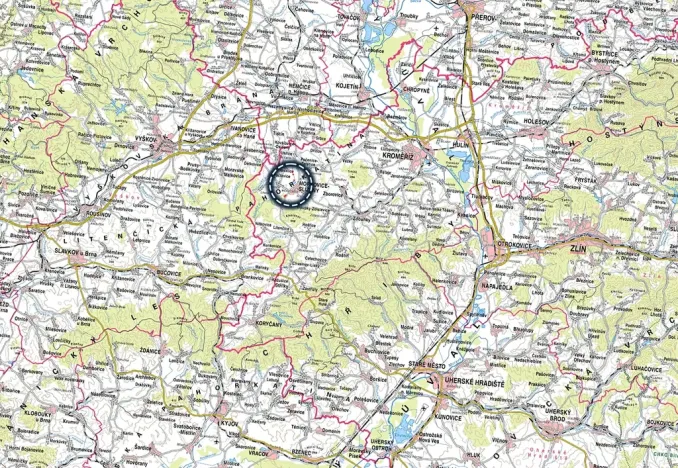 Prodej podílu pole, Morkovice-Slížany, 3422 m2