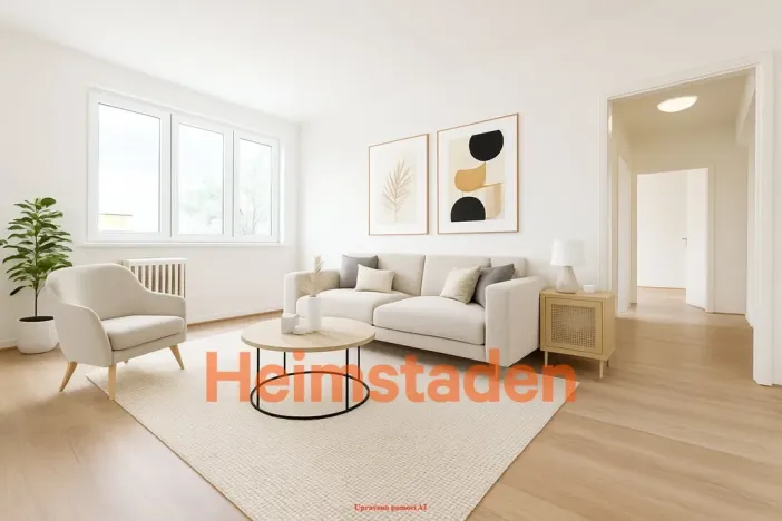 Pronájem bytu 2+1, Karviná - Ráj, Kosmonautů, 51 m2