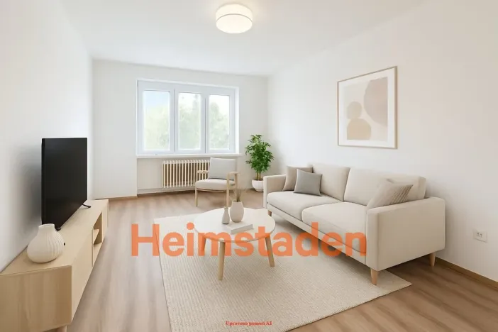 Pronájem bytu 2+1, Ostrava - Moravská Ostrava, Zborovská, 57 m2