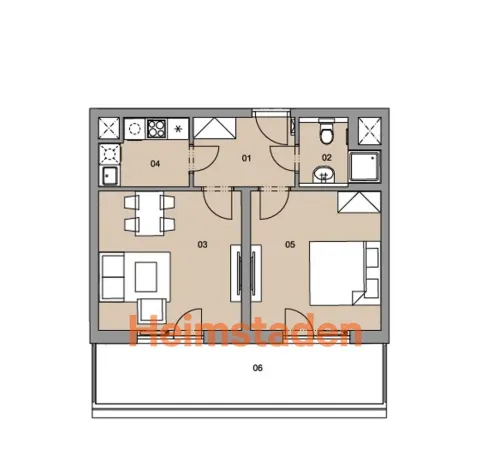 Pronájem bytu 2+1, Plzeň - Jižní Předměstí, Magisterská, 51 m2