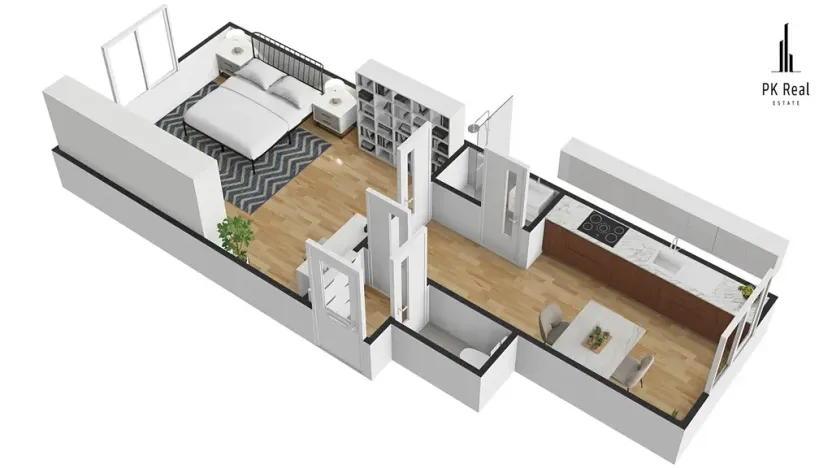 Prodej bytu 1+1, Uničov, Olomoucká, 40 m2