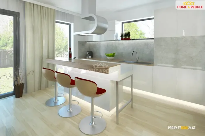 Prodej domu na klíč, Zlín, Nivy II, 149 m2