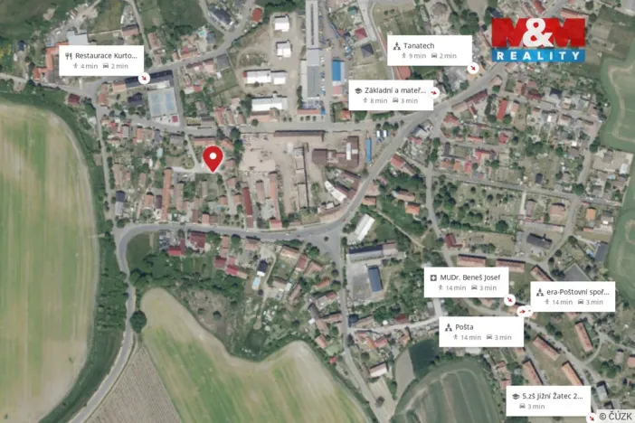 Pronájem bytu 1+1, Staňkovice, Zelená, 50 m2