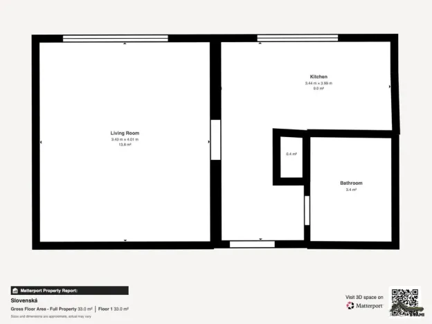 Prodej bytu 1+1, Karviná, Slovenská, 28 m2