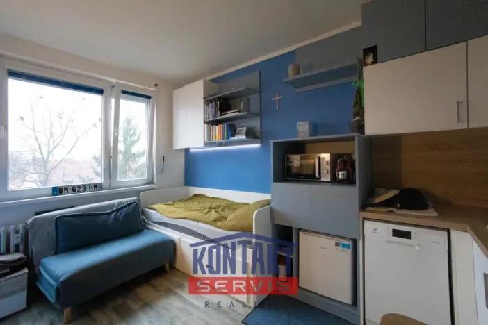 Pronájem bytu 1+kk, České Budějovice, Pekárenská, 23 m2