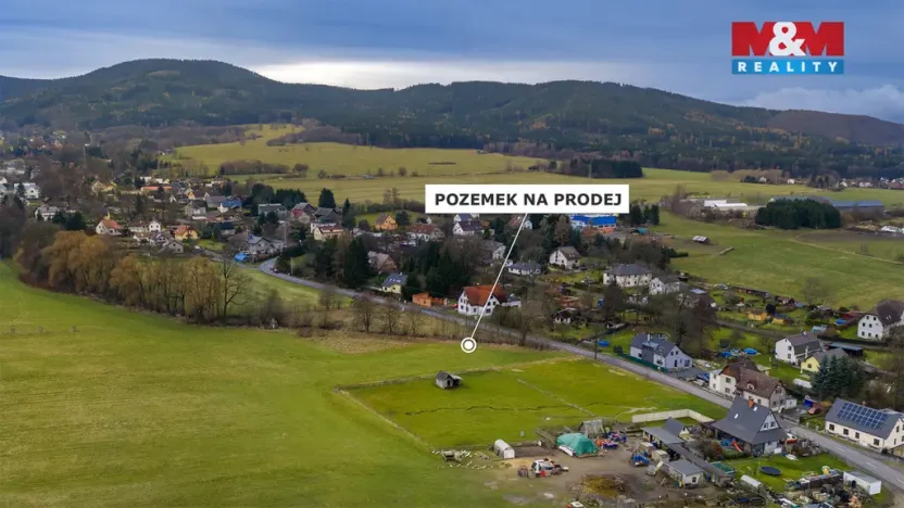 Prodej pozemku pro bydlení, Liberec, Ostašovská, 1702 m2