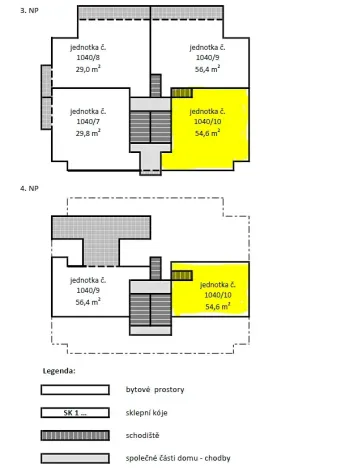 Prodej bytu 2+kk, Praha - Michle, Vnější, 55 m2