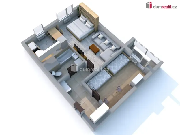 Prodej bytu 2+1, Neratovice, Kojetická, 52 m2