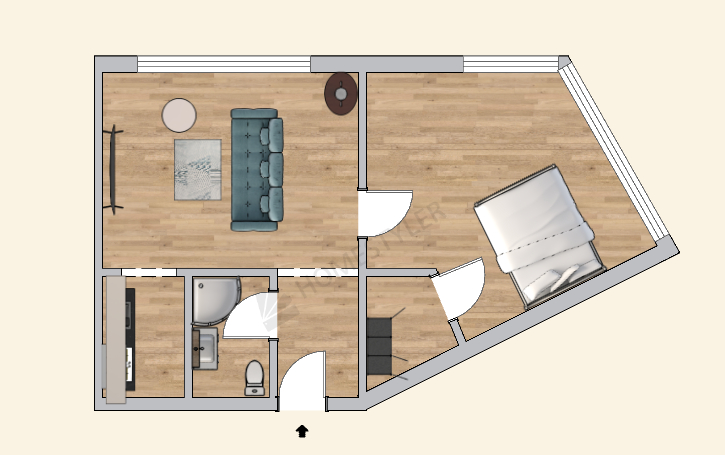 Prodej bytu 1+1, Praha, Kloboučnická, 56 m2