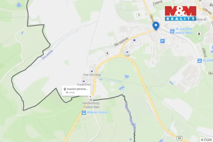 Prodej bytu 2+1, Aš, Jateční, 55 m2