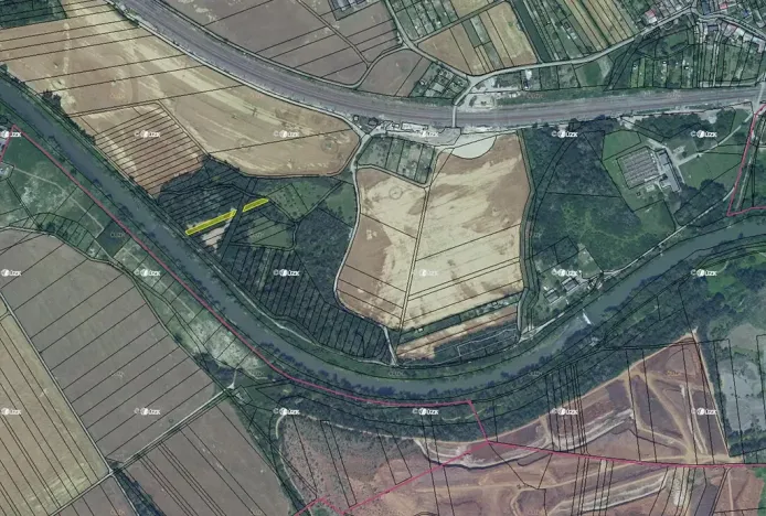 Prodej pole, Přerov, 1151 m2