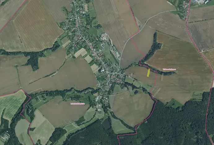 Prodej pole, Lubná, 1748 m2