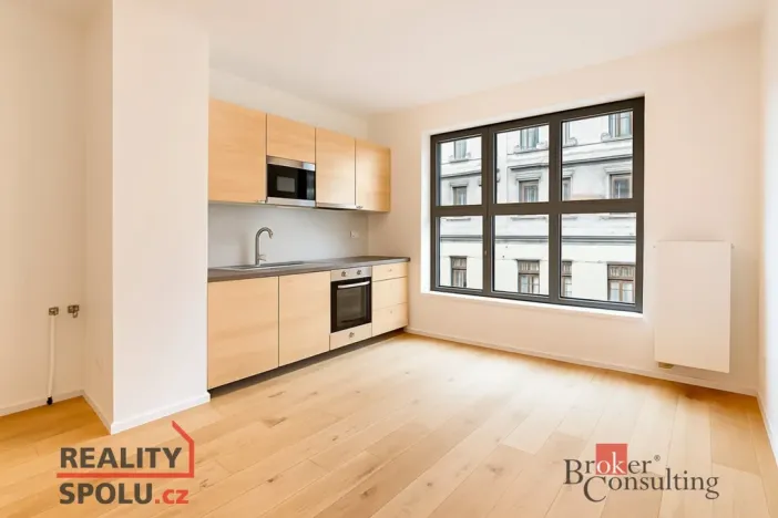 Pronájem bytu 1+kk, Brno - Zábrdovice, Bratislavská, 23 m2