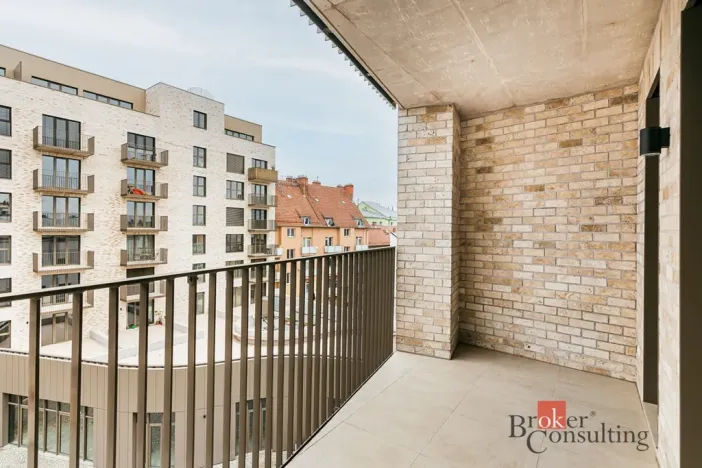 Pronájem bytu 1+kk, Brno - Zábrdovice, Bratislavská, 38 m2