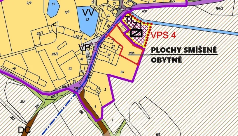 Prodej pozemku, Volenice, 1966 m2