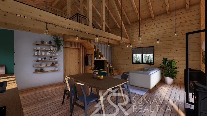 Prodej rodinného domu, Vacov - Rohanov, 133 m2