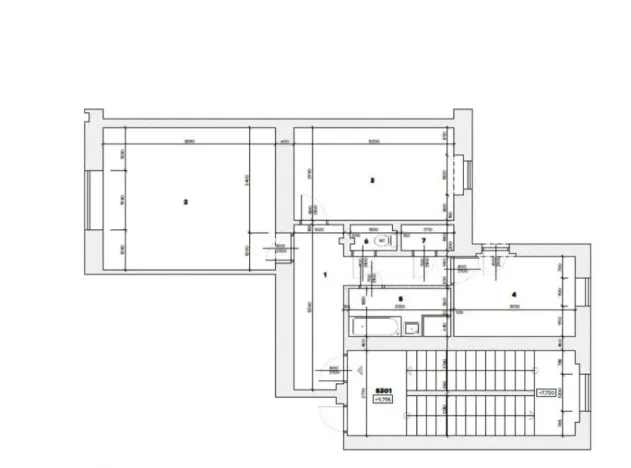 Pronájem bytu 2+1, Karlovy Vary, Koptova, 76 m2