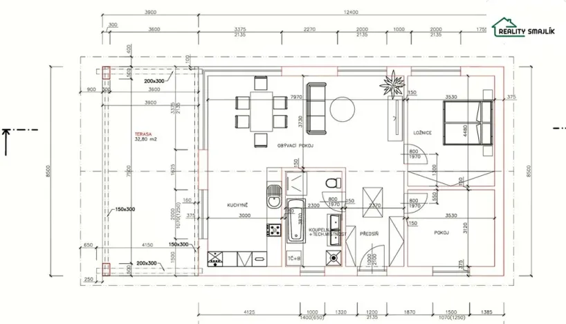 Prodej rodinného domu, Okrouhlá, 95 m2