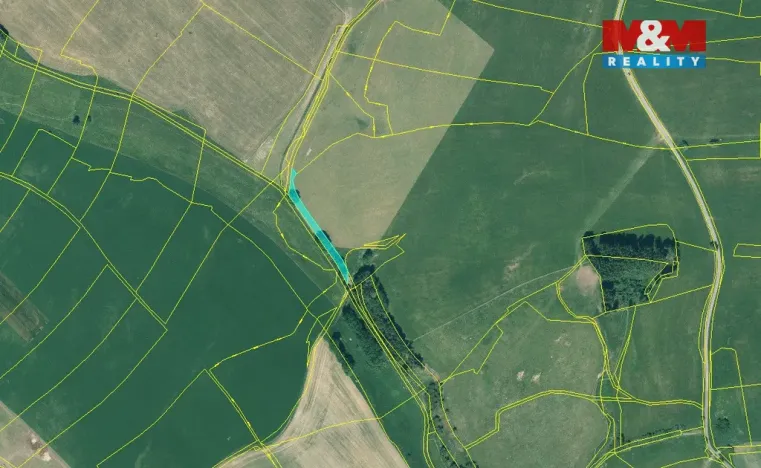 Prodej pozemku, Útvina, 3801 m2