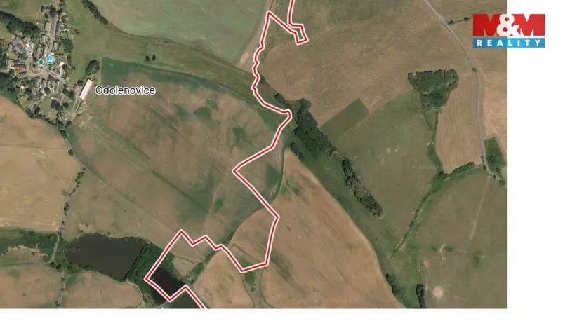 Prodej pozemku, Útvina, 3801 m2