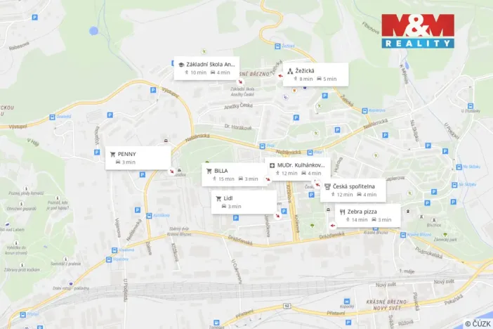Prodej bytu 4+1, Ústí nad Labem, Žežická, 79 m2