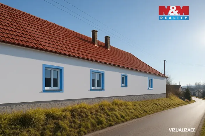 Prodej zemědělské usedlosti, Chrášťany - Doubrava, 91 m2