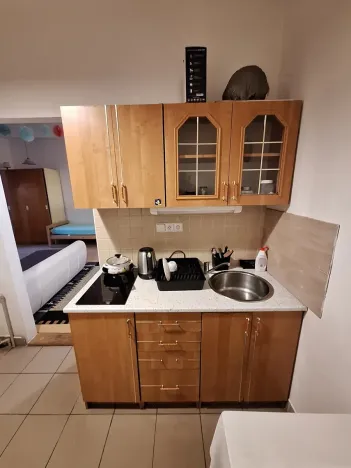 Pronájem bytu 1+kk, Praha - Vysočany, Novovysočanská, 28 m2