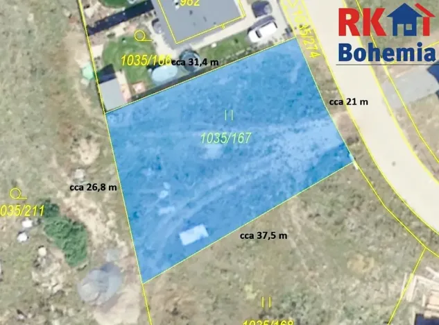 Prodej pozemku pro bydlení, Kounice, 803 m2