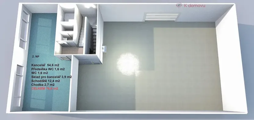 Pronájem skladu, Modřice, Tyršova, 204 m2