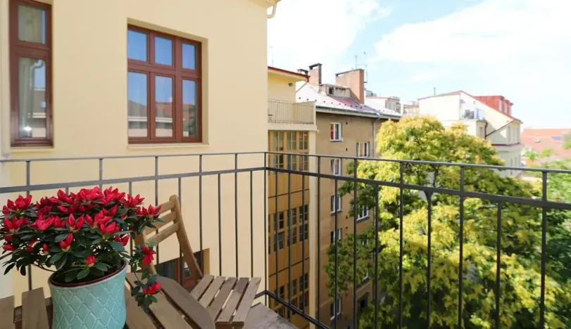 Pronájem bytu 3+kk, Praha - Vinohrady, Máchova, 66 m2