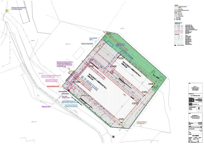 Prodej skladu, Mochov, U Mrazíren, 3200 m2