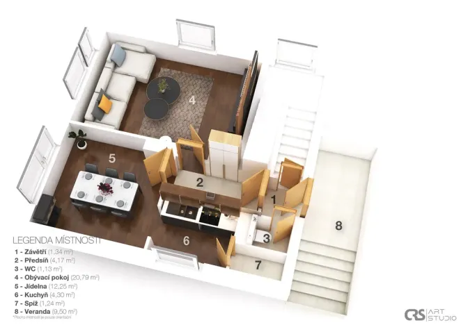 Prodej rodinného domu, Divišov, Na Sídlišti, 100 m2